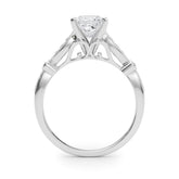 Engagement Rings Single Row Prong Set - TN50858-E